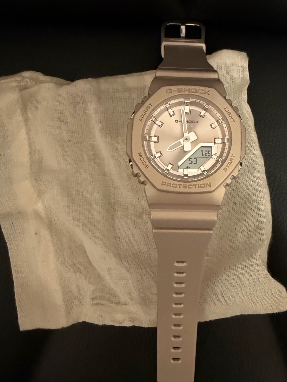 G-Shock Beige/Taupe Resin Analog-Digital Watch - G-Shock